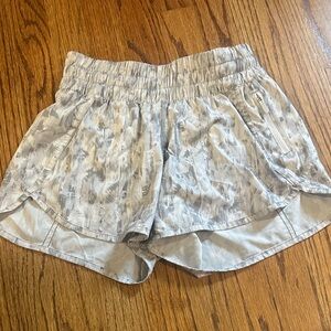 Grey Lululemon shorts